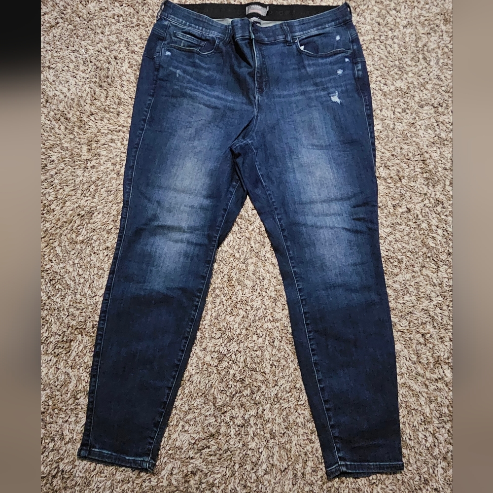 Torrid Jean's size 24R dark denim